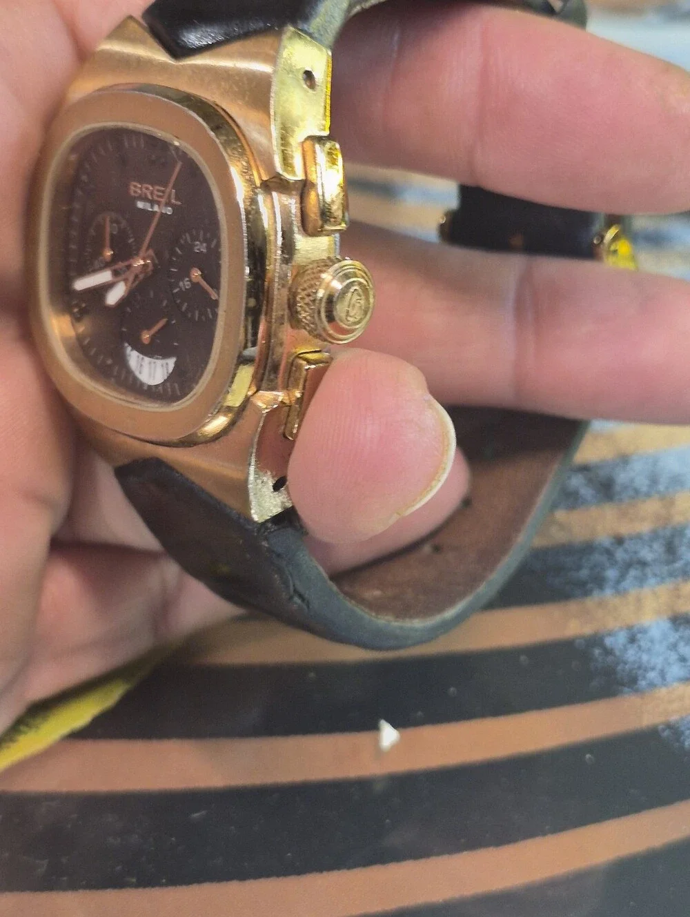 breil men chronograph